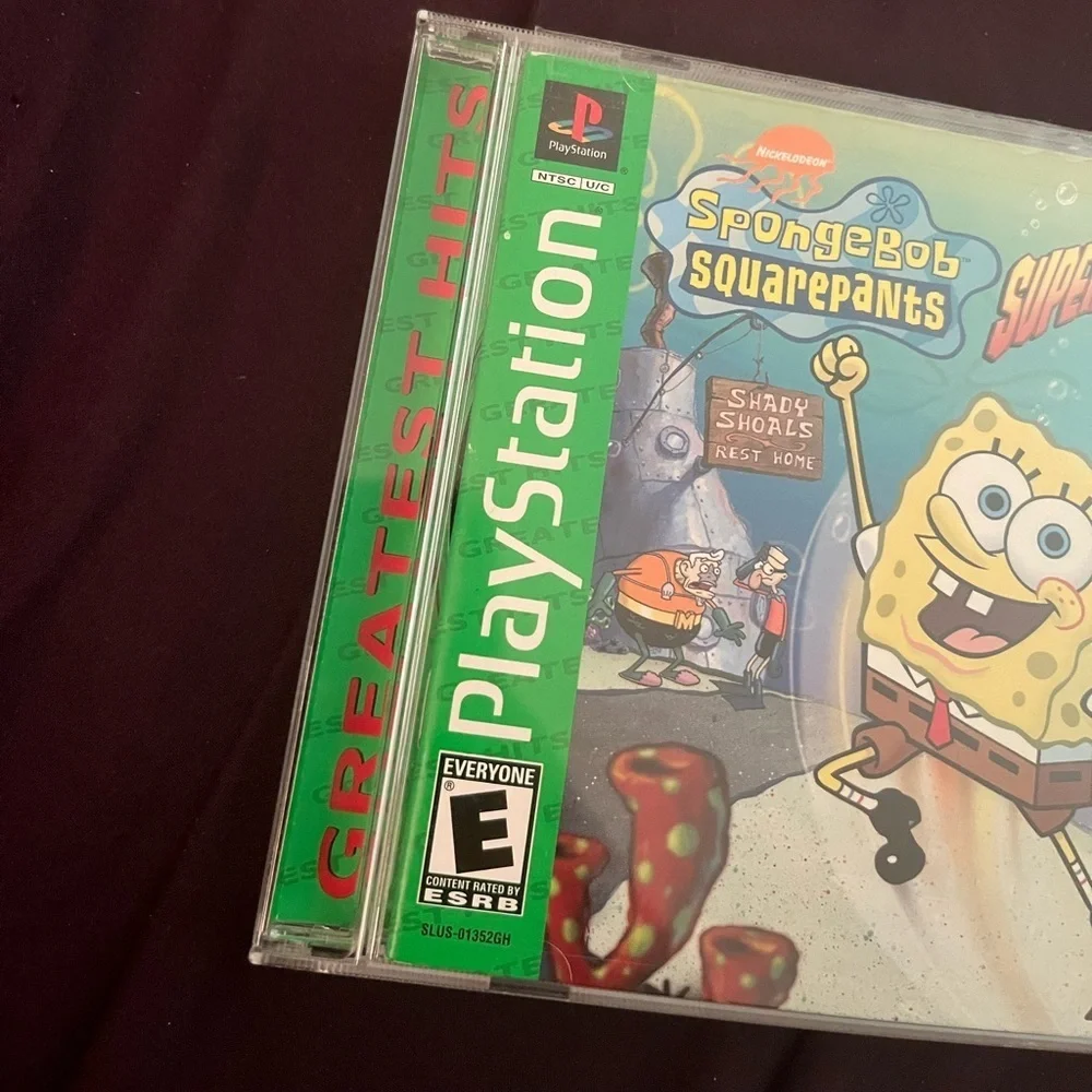 PlayStation SpongeBob SquarePants Supersponge Game - Picture 2 of 8